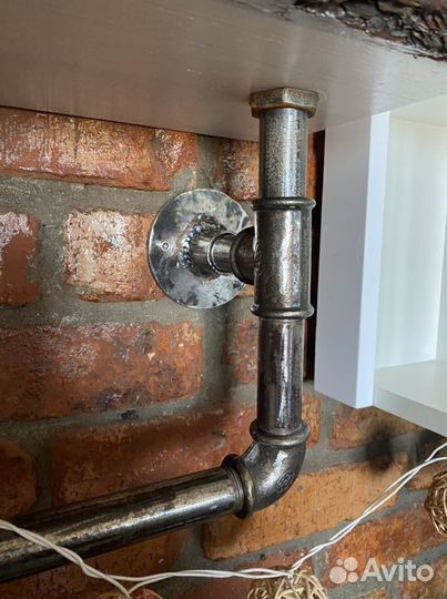 Полка в стиле loft