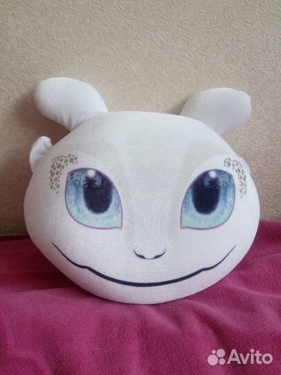 Игрушка-подушка и мишка