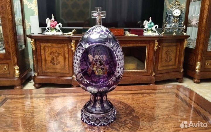 Хрустальное яйцо большое