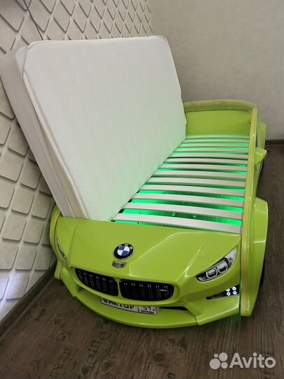 Кровать машина объемная (3d) EVO 