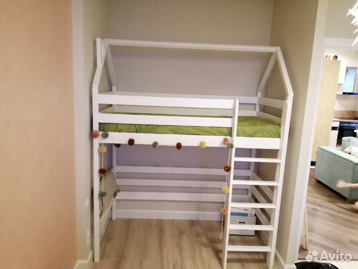 Детская кровать чердак