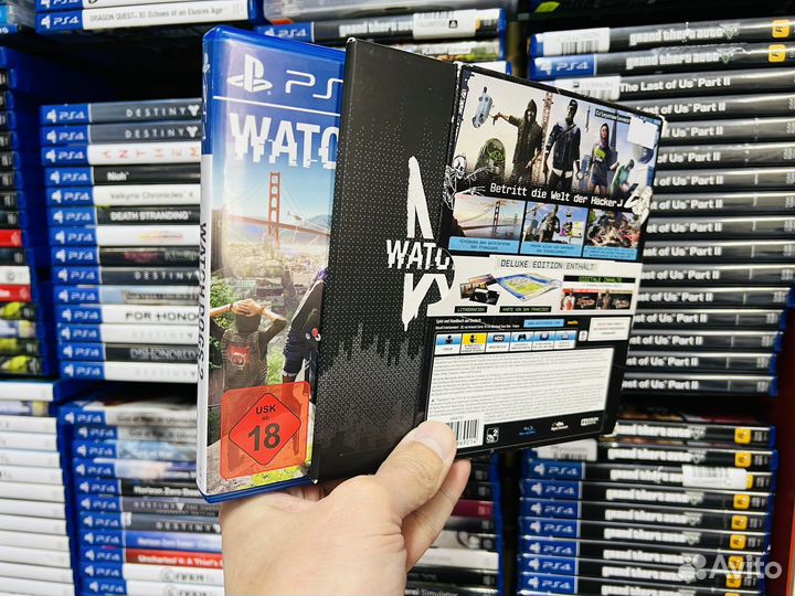 Watch dogs 2 ps4 диск