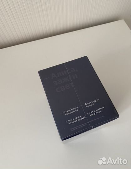 Яндекс станция мини с часами новая