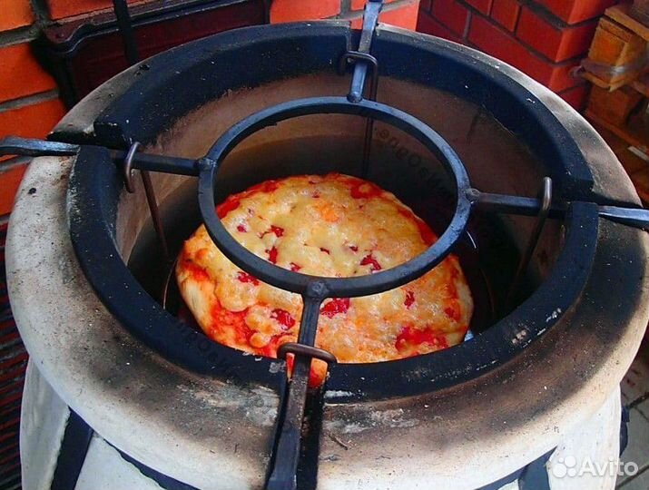 Пекарский вулканический камень для тандыра 28*2,5