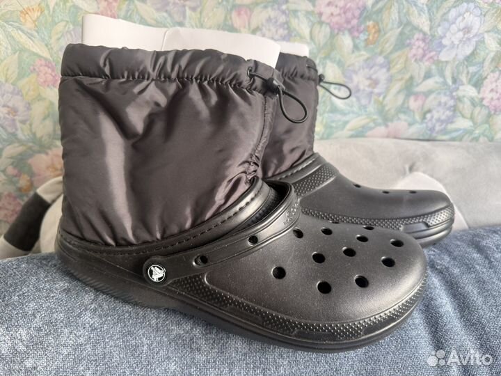 Новые Crocs утепленные сапоги 46 р (13)
