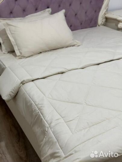 Постельное белье евро с одеялом