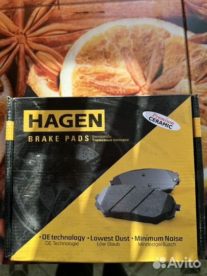 Тормозные колодки на volvo передние и задние