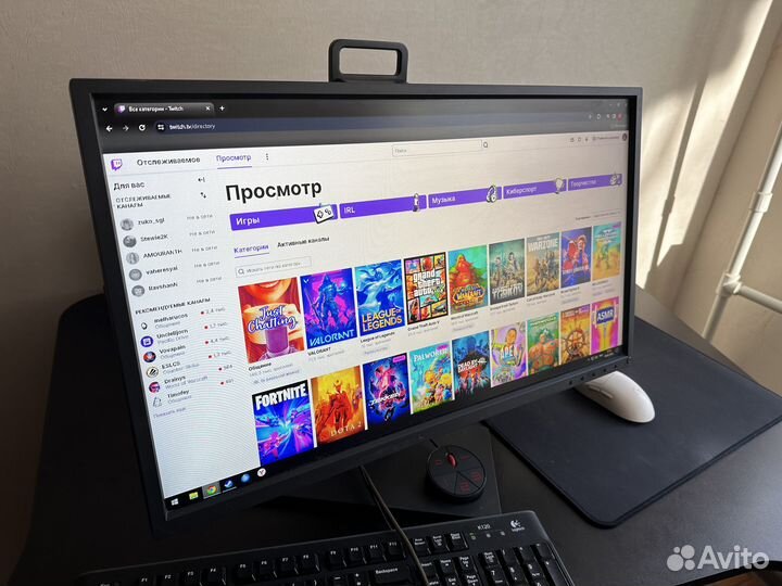 Монитор 240гц Benq XL2540