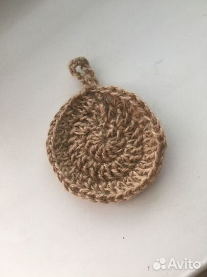 Эко-губка из джута