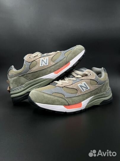 Кроссовки New Balance 992 Olive Зеленые