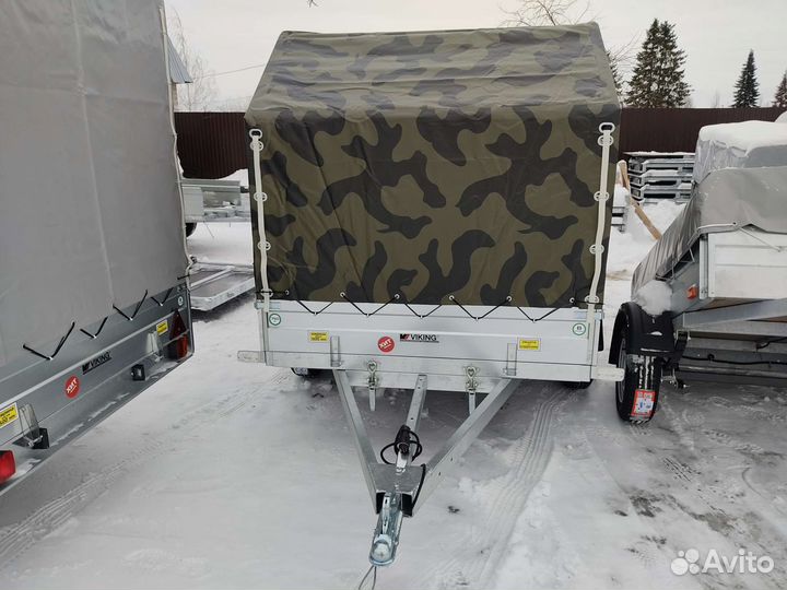 Новый прицеп двухосный