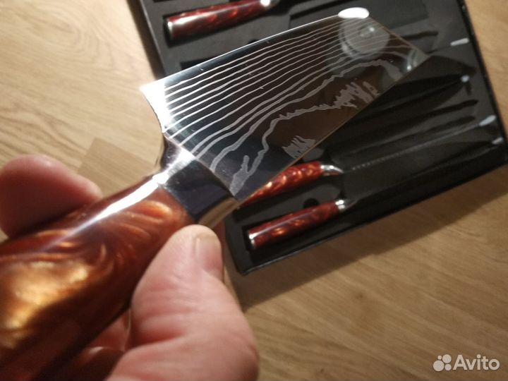 Кухонные ножи (подарочный набор)