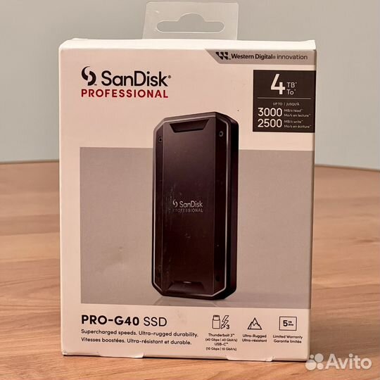 Внешний SSD SanDisk Professional 4 Tb