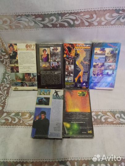 Видеокассеты VHS (ужасы,фантастика)