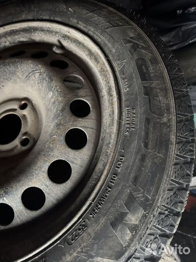 Зимние колеса r15 на renault logan