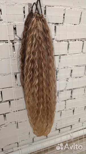 Хвост волосы на резинке