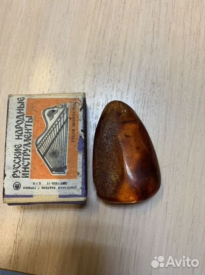 Янтарь кулон СССР