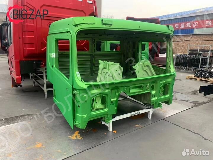 Кабина shacman x3000 каркас зеленая