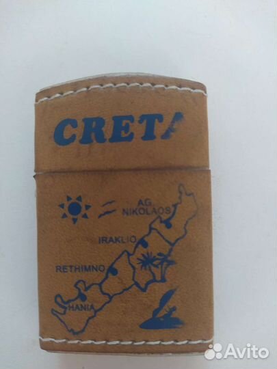 Зажигалка газовая в коже Греция