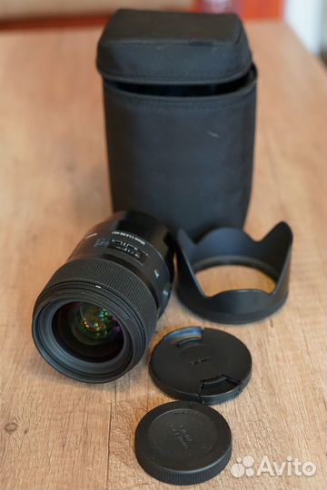 Обьектив для sony Sigma AF 35mm f/1.4 DG