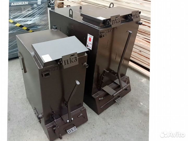 Твердотопливный котел длительного горения