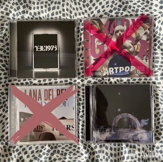 Cd диски the 1975 lady gaga lana del rey daughter