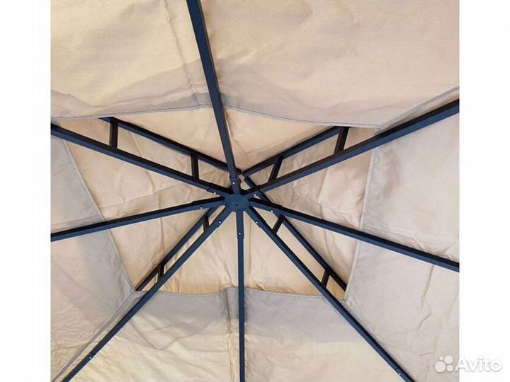 Беседка шатер 300х300 см с москитной сеткой