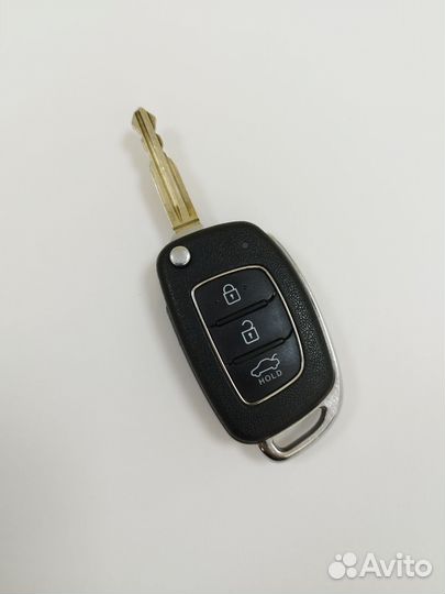 Ключ hyundai elantra