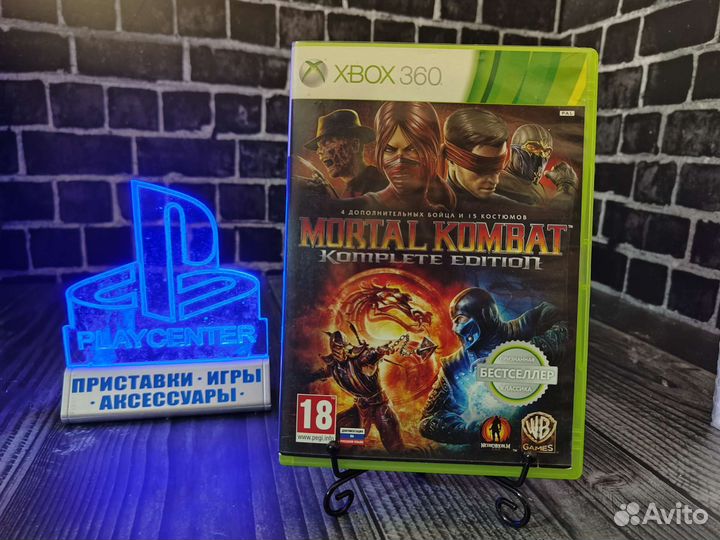 Mortal kombat xbox 360 диск лицензия