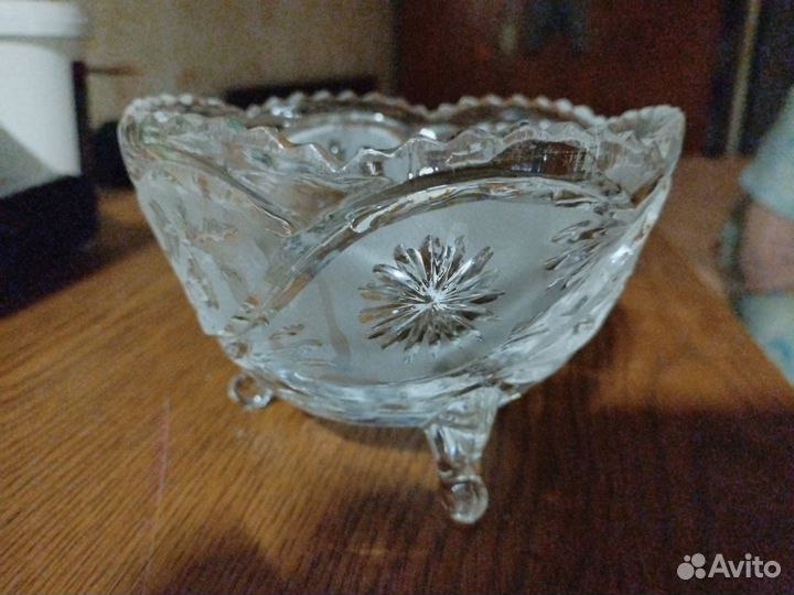 Хрустальная Ладья, Ваза, Салатница СССР