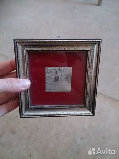 Картина из серебра