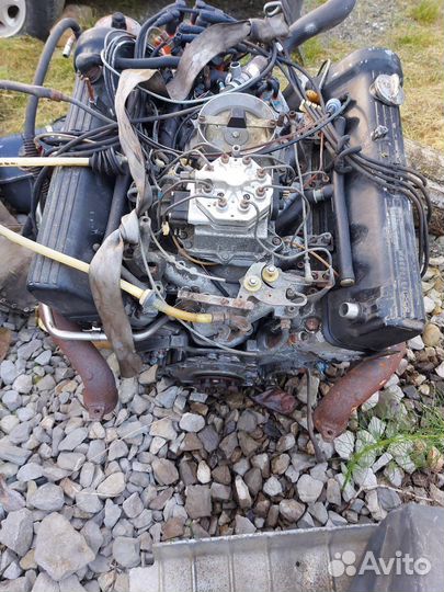 Двигатель на mercedes 126