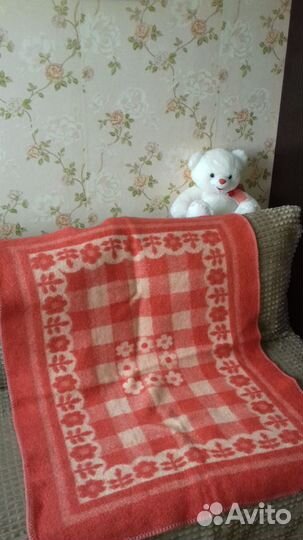 Детское шерстяное одеяло