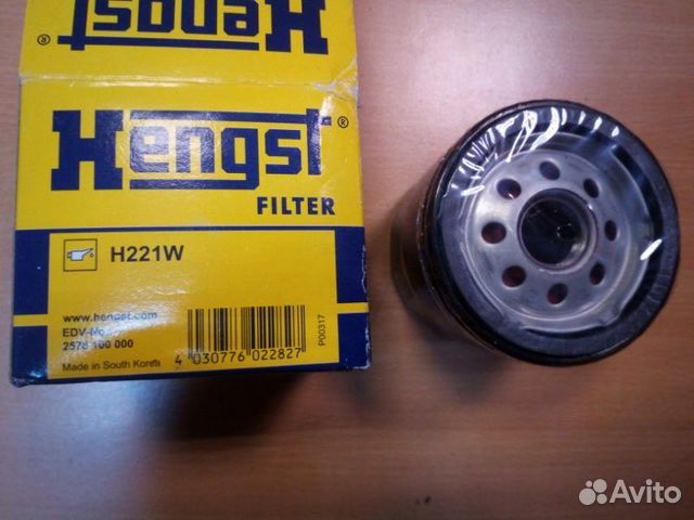 Фильтр масляный Nissan Micra K12 K9K