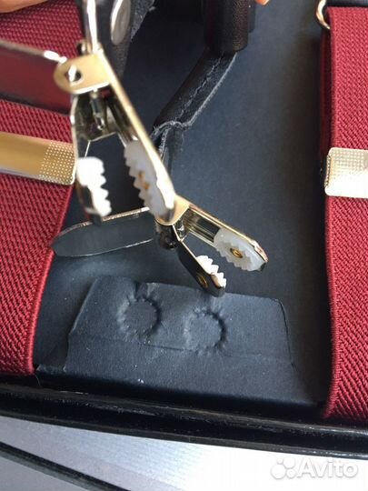 Новые Бордовые мужские подтяжки на рост 158-188 см