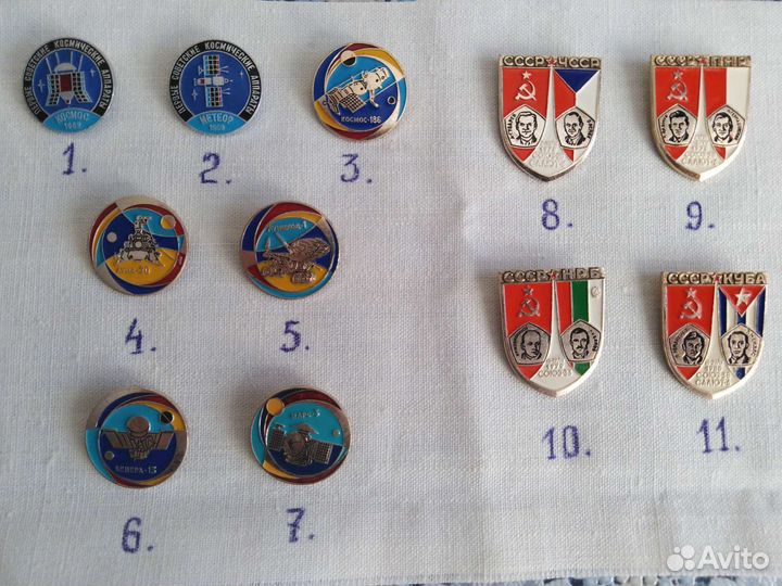 Исторические знаки из далёкого СССР. Серия