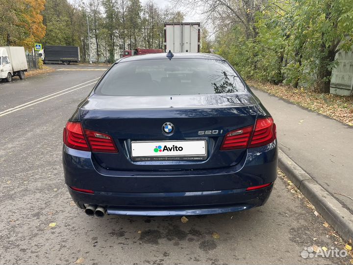 BMW 5 серия 2.0 AT, 2011, 193 000 км