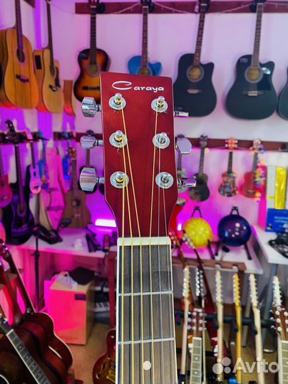 Гитара Caraya Дредноут Новая