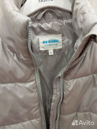 Куртка демисезонная для девочки 134