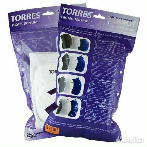 Наколенники спортивные torres Comfort, синий