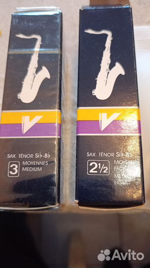 Трости Вандорен и Рико для саксофона-тенора