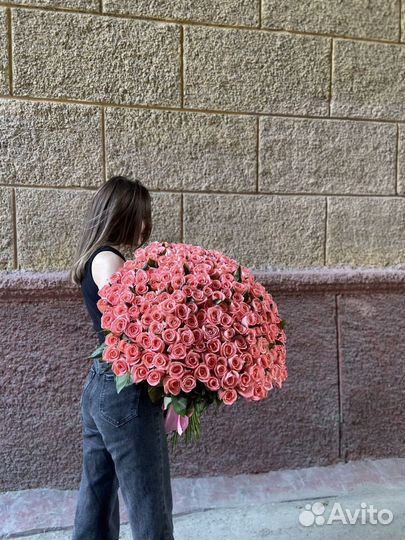 Букет роз с теплицы