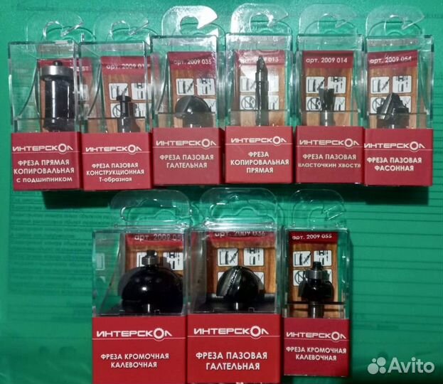 Фрезы по дереву для ручного фрезера