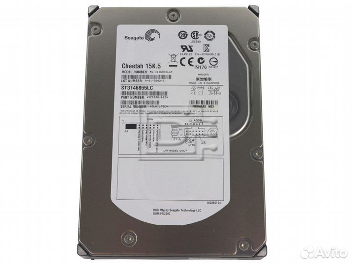 Жесткий диск Seagate 146Gb ST3146855LC