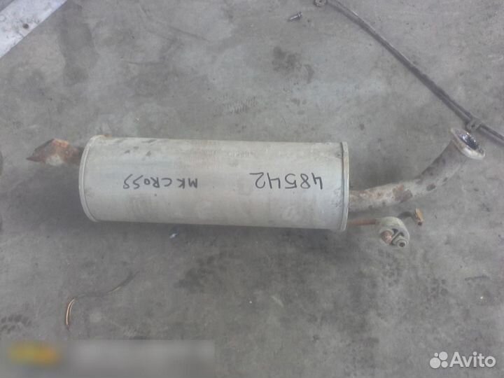 Задняя часть глушителя Geely MK Cross