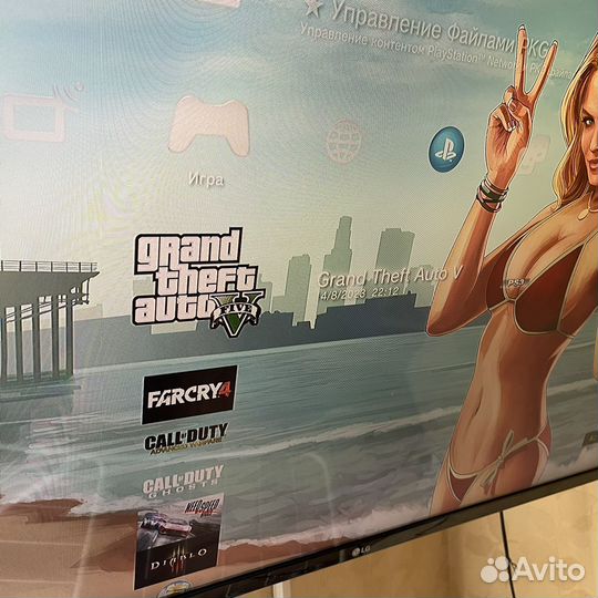 Sony PS3 slim 320gb прошитая