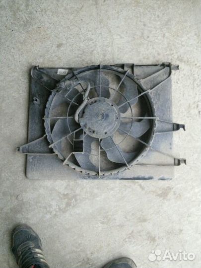 Дифузор радиатора Хундай соната NF