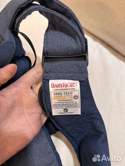 Эргорюкзак babybjorn ine cotton new version