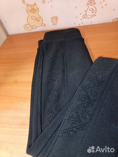 Легинсы новые стрейч утепленные
