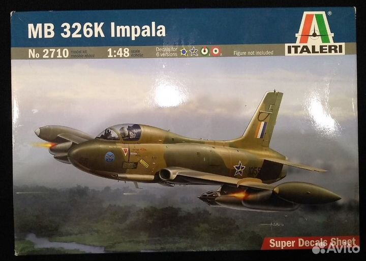 Модель самолета Italeri 2710 1/48 MB 326K Impala